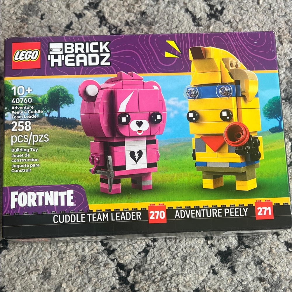 LEGO BrickHeadz Fortnite Adventure Peely & Cuddle Team Leader Set